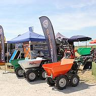 Minilader Worky-Quad: Neues und Bew&auml;hrtes am demopark-Messestand von Muck-Truck