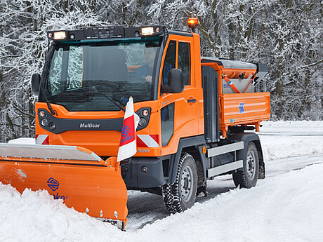 Multicar M31 Euro VI im Winterdienst 