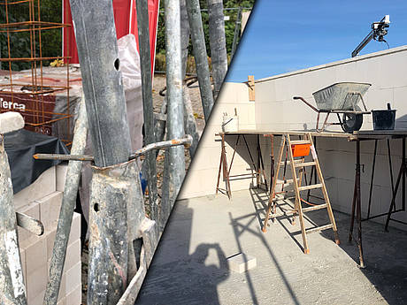 Sicher Arbeiten mit Bockgerüsten