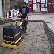 Bomag mit Light Equipment auf der demopark 2017