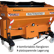 HYDRAC: Abstellwagen f&uuml;r Streuger&auml;te pr&auml;sentiert