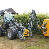 Beliebt auf der demopark: MA270-Arm mit elektrischer Proportionalsteuerung