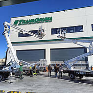 Transgruma erweitert Mietflotte um drei HX200 EX-Lkw-Arbeitsb&uuml;hnen