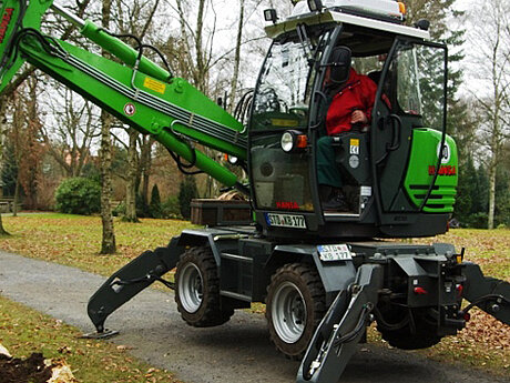 Wurzelratte: Sinnvolle Erg&auml;nzung f&uuml;r kommunale Bagger