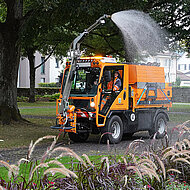 Wie Haslach mit dem T1250 seine Altstadt pflegt