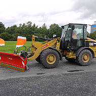 Mit Schneer&auml;umschildern von ADLER im Winter zuverl&auml;ssig arbeiten