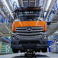 Mercedes-Benz Trucks startet Produktion neuer eActros-400-Generation