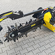 Effektive Grabenfr&auml;sen von Digga: aktuelle Modelle wie BFT-900 oder BFTXD-1200 nun verf&uuml;gbar