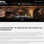 euroLighting schickt neue Webseite online