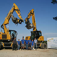 Gerner bewegt etwas mit MX17-Bagger