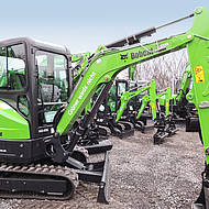 23 Bobcat Kompaktbagger f&uuml;r Gramenz