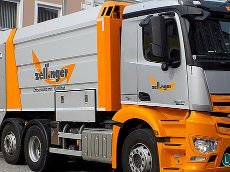 Mercedes-Benz Antos unterst&uuml;tzt Entsorgungsprofis 