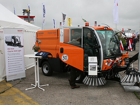 Bucher Sch&ouml;rling zieht positive Messebilanz nach der demopark 2011