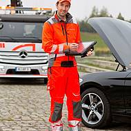 K&uuml;bler Workwear: Exklusive Warnschutzkleidung f&uuml;r assistance partner 