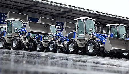 15 neue Weycor-Radlader &bdquo;Made in Germany&ldquo;