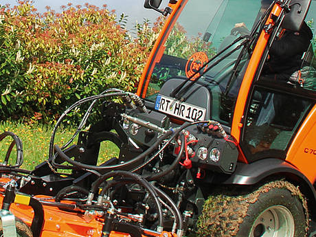 Der neue Holder C 70 erf&uuml;llt neueste europ&auml;ische Abgasnorm