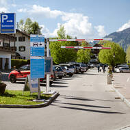 Individuelle Ausstattung von Parkplätzen