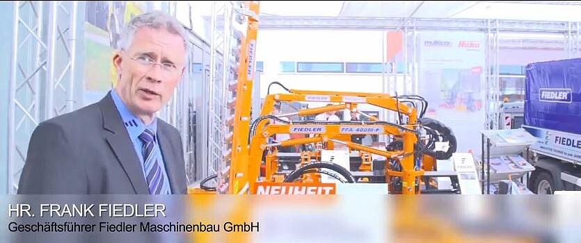 Interview mit Frank Fiedler (CEO) - Fiedler Maschinenbau auf der IFAT ENTSORGA 2012