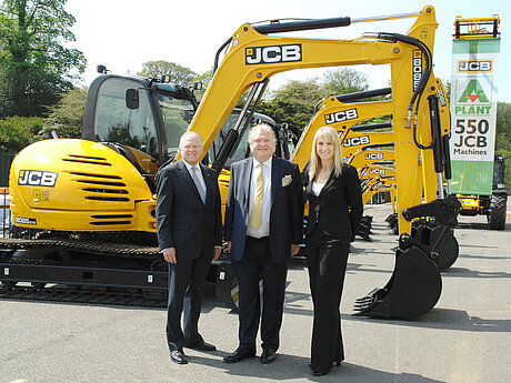JCB erh&auml;lt Gro&szlig;auftrag von einem gro&szlig;en  Britischen Vermietungsunternehmen