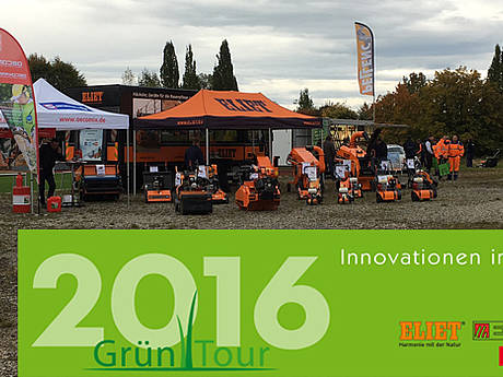 Gr&uuml;nTour 2016: Innovationen in der Gr&uuml;nfl&auml;chenpflege