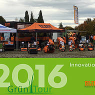 GrünTour 2016: Innovationen in der Grünflächenpflege