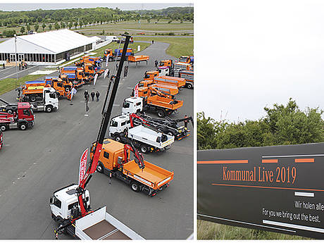 Kommunal Live 2019: Waghalsige Unimogfahrten gepaart mit neuartiger Antriebstechnik