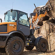 CASE erweitert Angebot bei kompakten Radladern &ndash; XR-version des 321F mit gr&ouml;&szlig;erer Reichweite