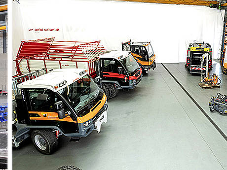 Neue Generationen – Werksbesichtigung bei Aebi Schmidt