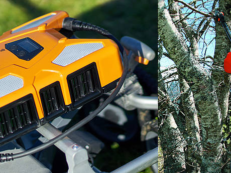 Pellenc:  Kleiner Akku-Berater