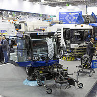 Winterdienst und Straßenreinigung auf der IFAT 2016