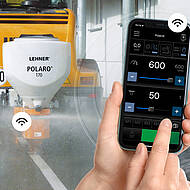 Neu: App-gesteuerte POLARO-Streuer 110 LISA und 170 LISA