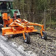 Instandsetzung der Waldwege mit P&Ouml;MA-Technik