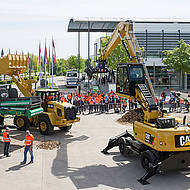 Live-Demonstrationen während der IFAT