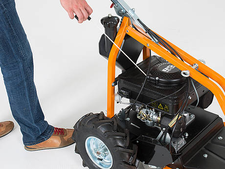 EasyStart-Funktion f&uuml;r Rasen- und Mulchm&auml;her von AS-Motor