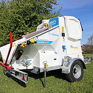 Akkubetriebene Rotorhäcksler für jeden Einsatz