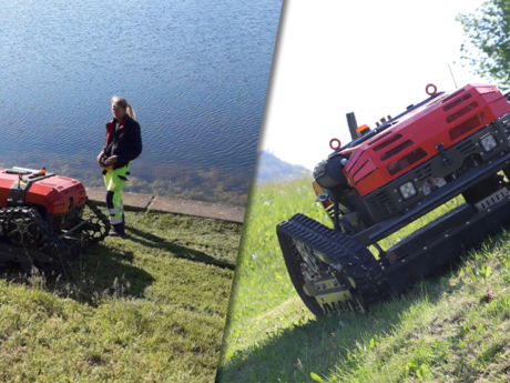 M&auml;hraupe HyCut: &bdquo;Roter Frosch&ldquo; in L&uuml;nen im Einsatz