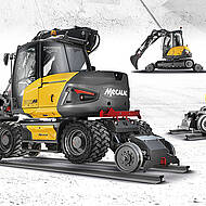 Franzosen stellen auf IAF-Messe in M&uuml;nster neue MRAIL-Zweiwegebagger vor