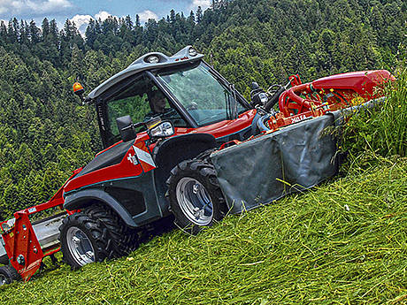 Nachgehakt bei Aebi: Gipfelstürmer Terratrac – Trotz Steillage nicht aus der Spur zu bringen