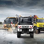 Start der Unimog Winter-Tour 2019 