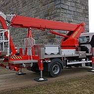 PALFINGER pr&auml;sentierte Allradl&ouml;sungen auf der demopark 2019 