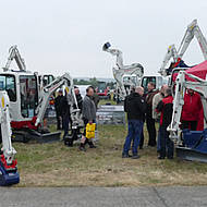 Takeuchi Baumaschinen, die Sch&auml;fer GmbH zieht eine positive Bilanz der demopark 