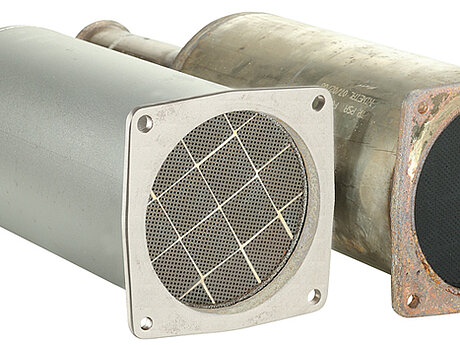 Effiziente Reinigung von Dieselpartikelfiltern