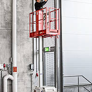 Neu im mateco Mietpark: Arbeitsb&uuml;hnen f&uuml;r niedrige H&ouml;hen