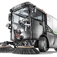 Kommunalsparte rückt elektrisches Kehren in den Fokus