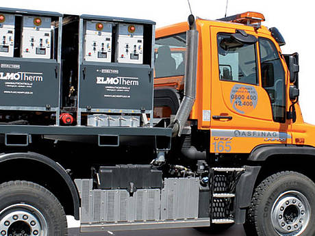 Das Unkraut im Griff, mit mobilem Umr&uuml;stsatz von ELMO 