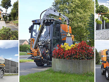 Wasser marsch: Gießarme punkten nicht nur bei Hitzeperioden