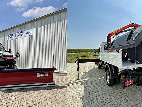 Bereit f&uuml;r den Winterdienst &ndash; mit dem Iveco Daily von Kunath Fahrzeugbau