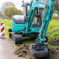 Kari zeigt Bagger bis zehn Tonnen auf der demopark