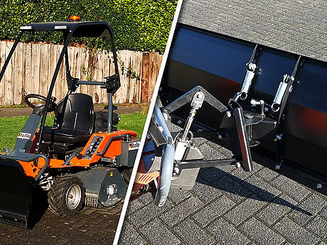 Neu: Fahrerkabine f&uuml;r Racoon Aufsitz-Schlegelmulcher