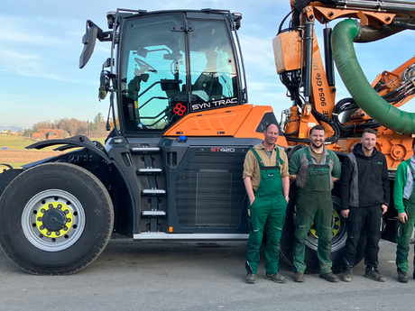 Schweizer Lohnunternehmen setzt auf neuen Ger&auml;tetr&auml;ger